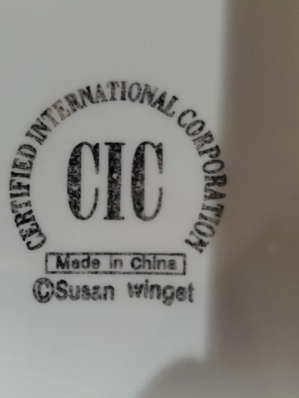 Susan winger cookie jar